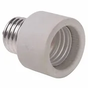 2005 1-Piece Socket Extension Cluster, Medium Base, 250 V AC, Porcelain, White