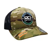 6606TMC MEDALLION TRUCKER TAN MULTI CAMO / MESH SNAP
