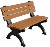 4′ Silhouette Greenscapes Bench