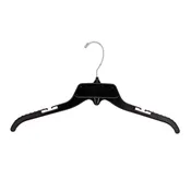 100pcs Plastic Shirt Hangers with Swivel Neck