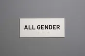 ADA - Restroom Text Only Sign - All Gender