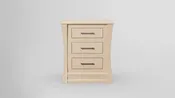 Clover Green 3 Drawer Nightstand