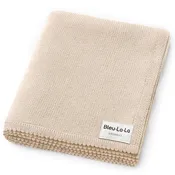100% Organic Cotton Luxe Collection Baby Swaddle Blanket  : Oatmeal