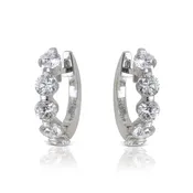 Addessi Diamond Huggie Earrings