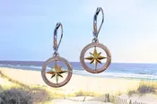 Compass Rose Earrings — Jason & Co.