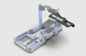 Adjustable Keyboard Mouse Tray V2 for Aluminum Cockpits