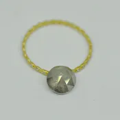 2.18 CT Salt and Pepper Rose Cut Diamond