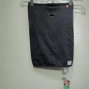 Air Hole Black Polyester Scarf