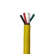 100A 2/4 Yellow Shore Power Cable - Sold By The Foot