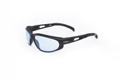 01-03 Curv Blue Lens Sunglasses w/Matte Black Frame