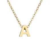 14K Gold-Filled Dainty Letter Necklace
