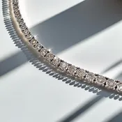 3 Carat Diamond Tennis Bracelet 14kt White Gold