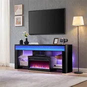 62" W/FIRE AND SPEAKERS