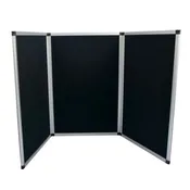 3 Panel Table Top Display with Graphics