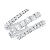 14K Gold & Diamond Wrap Ring