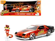 1985 CHEVROLET CAMARO Z/28 & CHESTER CHEETAH FIGURE "CHEETOS" 1/24 JADA 34384
