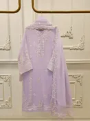 Agha Noor Stitched 3 Piece Pure chiffon S112023 J(87)
