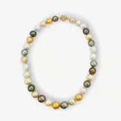 11-13mm Cultured South Sea and Tahitian Pearl 18" Strand