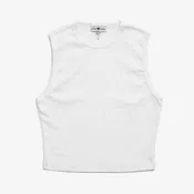 Basics Baby Rib Sleeveless Crew Neck