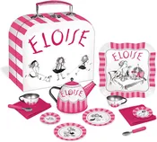 14Pc Eloise Tin Tea Set