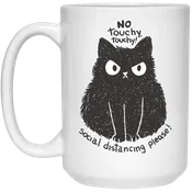 Angry Cat Animal Mugs & Bottle