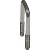 1/2"-13 x 2.06" x 4.31" U-Bolt, Zinc-Plated - For 2" Square Tubing Axles (up to 3.5K Axles)