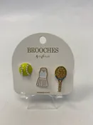 3pc Tennis Pin