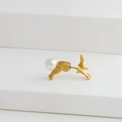 Bunny through earring