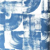 Brushstroke ASS6407 - Blue