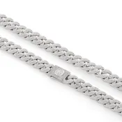 12mm Filigree Miami Cuban Link Chain