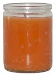 50 hour candle - Orange candle