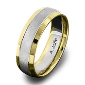 14 KARAT WHITE GOLD GENTS BAND – 2412G