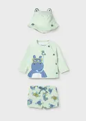 Mayoral - Boy 3-Piece Swim Set with Sun Protection