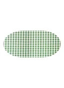 6XS Studio Gingham Placemat, Green