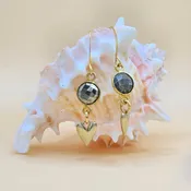 Pyrite Love Earrings by KBD Studio — Salt Boutique (Copy)