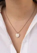 16-18" Fossil Heart Necklace