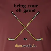 Bring Your EH Game Men's Short Sleeve  Hockey Tee