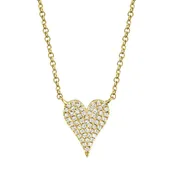 Amor Diamond Heart Necklace