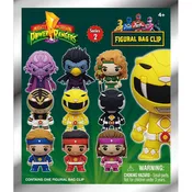 3D Mighty Morphin' Power Rangers Foam Bag Clip Series 2 (1pc)