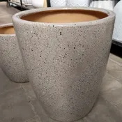 12" TERRAZZO TAN PLANTER