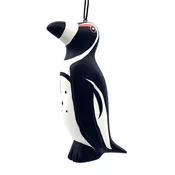 African Penguin Balsa Ornament
