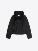Cocoon jersey blouson