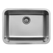 24" Undermount Single Bowl