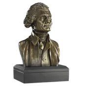 6 Inch Thomas Jefferson Bust (Bronze)  SC-001-008
