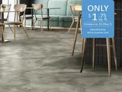 Pro Solutions Special Alloy — No Frills Waterproof Tile Deal — $1.75/Sq. Ft. — No Frills Flooring