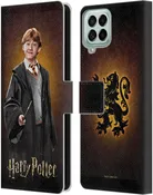 Head Case Designs Officially Licensed Harry Potter Ron Weasley Chamber of Secrets IV Leather Wallet Case Compatible with Samsung Galaxy M53 (2022)