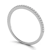 Style # EN7327-BWG  0.10 ctw. WHITE GOLD MATCHING BAND