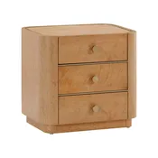 Abigail Natural Acacia Nightstand