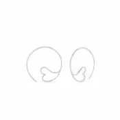 Amore Heart Pull Through Hoops