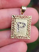 10k 1.6g “P” charm